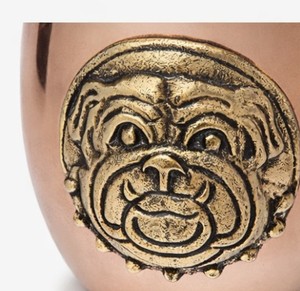 Taza de Cobre Hecha a Mano Atlomp con Logotipo de Perro en Latón, Taza para Cóctel Moscow Mule para Bar - Product Image 3