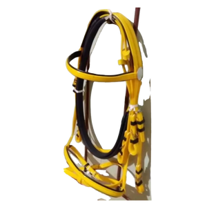 Brida para Caballo de PVC Personalizable con Riendas de Goma Desmontables |   Hebilla de Acero Inoxidable, Equipo de Equitación Resistente - Product Image 2