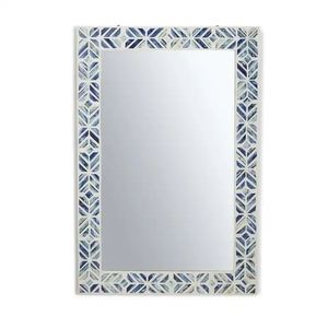 Handcrafted Eco-Friendly Bone Inlay Wall <b>Mirror</b> Frame Customizable Decorative Accent <b>Mirror</b> for Living Room Handmade full length - Product Image 2