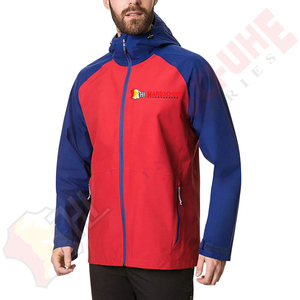 Veste coupe-vent imperméable respirante en softshell fin pour homme, personnalisée et de haute qualité, avec fermeture éclair intégrée - Product Image 6