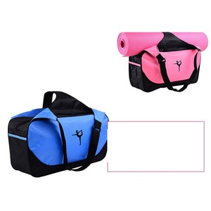<b>Large</b> Canvas Yoga Bag and Carrier for Women Travel Gym Use with Zipper Closure-Outdoor Yoga <b>Mat</b> Holder - Product Image 5