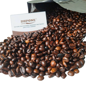 ตัวอย่างฟรี กาแฟ DHPone คั่วกลาง ผสมอาราบิก้า 20% + โรบัสต้า 80% เมล็ดกาแฟคุณภาพสูง เกรดส่งออก ระบบไล่อากาศแบบทางเดียว - Product Image 1