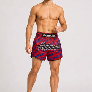 Shorts de sport Muay Thai, Sanda, MMA pour hommes et femmes, respirants et anti-transpiration, pour arts martiaux, uniformes de boxe, fabricant - Product Image 5