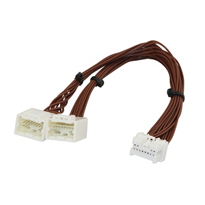 Cable en Y Personalizado, Arnés de Cableado de 12 Pines, Uno Macho a Dos Hembras, Arnés de Cableado de 15 cm - Product Image 1
