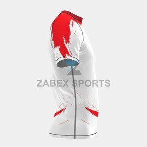 Camiseta de Entrenamiento Elástica para Hombre, Estilo Rashguard, para BJJ y MMA, con Diseño Frontal Sublimado, Logotipo Personalizado, Ropa Deportiva de Spandex/Poliéster, Ajustada - Product Image 6