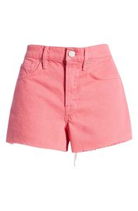 Shorts en jean décontractés pour filles, coupe droite, taille mi-haute, ourlet brut, extensibles, dernière collection 2026, tendance été, les plus vendus, service OEM - Product Image 5
