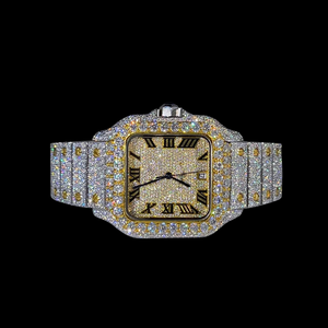 Reloj de Pulsera de Diamantes de Lujo para Mujer, Diseño Delgado, Movimiento de Cuarzo, Elegancia Diaria, Superventas - Product Image 1