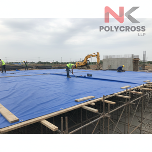 Bâche extra résistante 90 GSM, protégée contre les UV et imperméable, pour applications industrielles, entrepôts et extérieures - Product Image 5