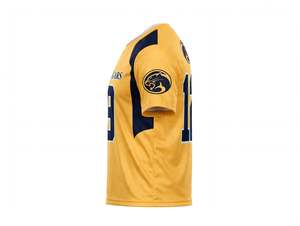 Maillot de football en gros, personnalisé avec numéro, imprimé pour équipe, séchage rapide, respirant, T-shirt de football, vêtements de sport - Product Image 3
