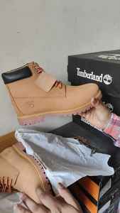 Bottes de désert occidentales pour hommes, bottes légères à la cheville, dessus en cuir véritable, imperméables, respirantes, antidérapantes, confortables, à lacets - Product Image 4