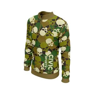 Sudadera Deportiva de Invierno para Hombre, Cuello Redondo, Manga Larga, Tejido de Poliéster Ecológico, Sudadera con Estampado - Product Image 2
