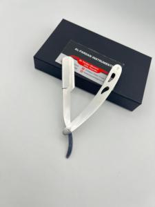 Navaja de Afeitar Profesional para Barbería, Cuchilla de Acero Inoxidable de un Solo Filo, Corte Recto, Tipo Turco - Product Image 6