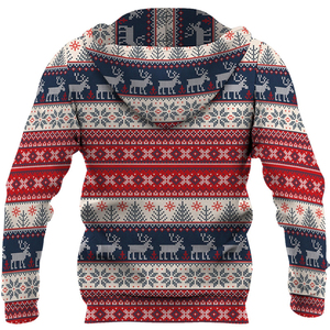 Sudadera Premium de Felpa 100% Algodón, Ecológica, para Invierno y Navidad, con Estampado de Muñeco de Nieve Personalizado, Unisex - Product Image 6