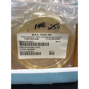 LOT de 16 anneaux isolants M.E.C TECH MEC81155-203A - Équipements et pièces semi-conducteurs de confiance de la marque globale Legacy - Product Image 3