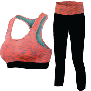 Conjunto de Yoga para Mujer, Talla Grande, Leggings Deportivos Transpirables de Secado Rápido, Ropa Deportiva sin Costuras - Product Image 4