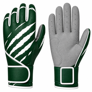 <b>Men</b>’s Custom Logo Baseball Batting <b>Gloves</b> <b>Leather</b> Non-Slip Grip Right-Hand Adult Soft Baseball Batting <b>Gloves</b> - Product Image 6