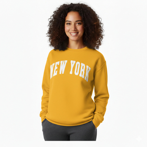 Sweat-shirt à capuche pour femme 100% coton tricoté à manches longues couleur unie respirant style décontracté automne service OEM - Product Image 1