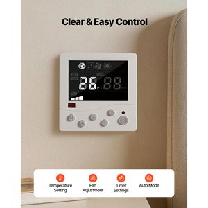 Unidad de Aire Acondicionado para RV de 15000 BTU sin Ductos, 120V, Flujo de Aire de Cuatro Vías, Componentes y Sistemas para Refrigeración y Calefacción - Product Image 4