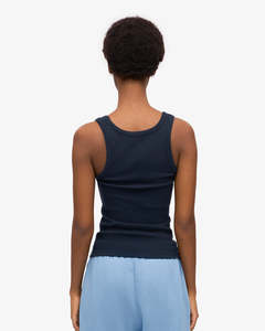 Débardeur à col montant pour femme, élégant, sans manches, mode décontractée, pour le bureau, les fêtes, l'été, haut ajusté, vêtements modernes et élégants pour femmes - Product Image 4