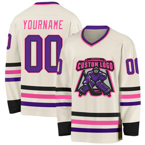 Maillots de hockey OEM USA, broderie personnalisée, fabricant et fournisseur de vêtements d'équipe de hockey sur glace - Product Image 5