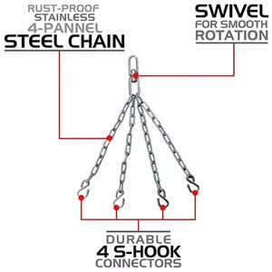 Saco de Boxeo Profesional de Cuero Ajustable en Altura, Independiente, para Entrenamiento de MMA y Fitness, Modelo CP-BPB-09 - Product Image 6
