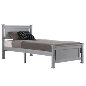 Vertical Decorative Core Wooden Bed for Twin Grey Replacement with Code 80070508 - Product Image 3