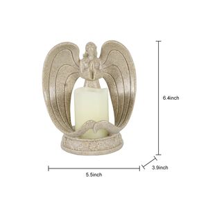 Portacandele Elettronico in Resina Stile Nordico, Lanterne e Vasi Decorativi per Soggiorno e Chiesa - Product Image 2