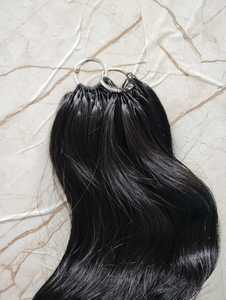 Extensiones de Cabello Natural Remy Indio, Liso y Ondulado, Doble Trama, Grado 12A, Calidad Superior - Product Image 3