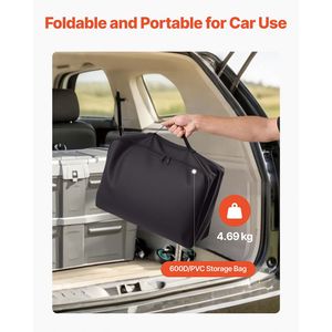 Borsa Portaoggetti Impermeabile per Camion, 840D PVC, 59.84 X 24.02 X 30.63 (25 Piedi Cubi), Accessorio per Controllo Carico - Product Image 6
