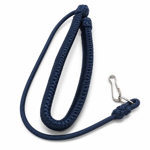 Cordón de Nylon Trenzado Azul Marino con Clip Metálico para Bolsos, Diseño de Cordón Redondo Simple, Estructura de Alta Tenacidad - Product Image 4