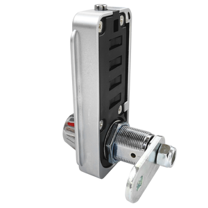 Serrure à combinaison à 4 chiffres de qualité supérieure, compatible avec clé maîtresse pour usage professionnel - Product Image 2