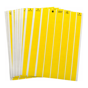 Étiquettes en polyester double face Brady LaserTab pour l'identification des laboratoires et des actifs - Product Image 2
