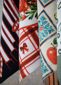 Paño de Cocina Decorativo 100% Lino Puro Estampado, Paño Absorbente para Secar Platos, Reutilizable, Ecológico, Textil para el Hogar - Product Image 5