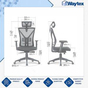 Exhibiting Highest Standard Soft-Touch Armrests BAKURA Professional Ergonomic <b>Mesh</b> <b>Office</b> <b>Chair</b> at Wholesale Market Price - Product Image 5