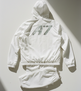 ชุดวอร์มวิ่งแบบมีซับในกันลม ระบายอากาศได้ดี ทนทาน หรูหรา สองชิ้น สำหรับผู้ชายและผู้หญิง - Product Image 2