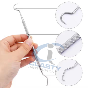 Kit d'outils d'hygiène dentaire, grattoir à tartre dentaire, détartreur, équipement dentaire, éliminateur de plaque dentaire, outil de nettoyage des dents, soin buccal, CE - Product Image 3