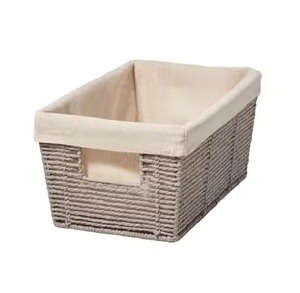 Handcrafted <b>Wicker</b> <b>Basket</b> Decorative Storage Organizer Ideal for Gift Hampers Household Items or Home Decor Accent From India - Product Image 6