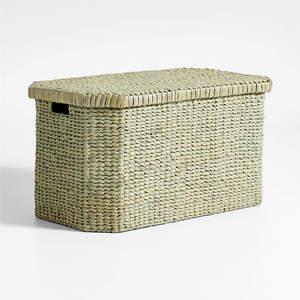 Water Hyacinth <b>Storage</b> <b>Basket</b> Handmade Natural Woven Organizer <b>Basket</b> Manufacturer Factory Wholesale Supplier - Product Image 2