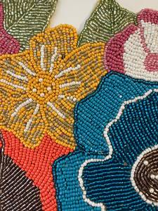 Handmade Beaded Embroidered <b>Table</b> <b>Runner</b> Floral Placemats Custom <b>Table</b> Linen for Home Wedding Hotel Banquet - Product Image 2