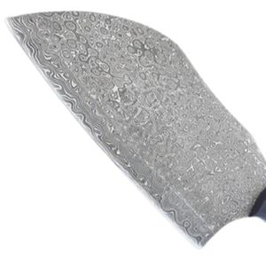Couteaux à découper haute performance avec lame en acier robuste, manche en bois lisse et étui en cuir pour la préparation de la viande - Product Image 4