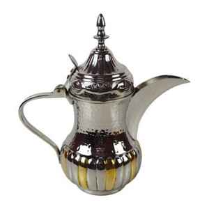 Cafetera Árabe Clásica Dallah, Olla de Cobre Hecha a Mano, Cafetera Tradicional de Oriente Medio para Servir en Casa, Cafetería o Restaurante - Product Image 2