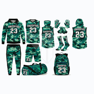 Uniforme de football américain personnalisable en gros avec impression par transfert thermique, haute qualité, respirant, séchage rapide, short inclus - Product Image 2