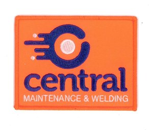Insignia Bordada Personalizada para Uniformes Corporativos, Tejida a Máquina en Sarga - Product Image 1