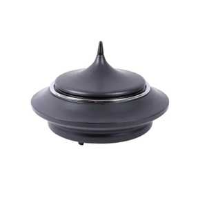 Elegante Cazuela Dorada Aislada con Diseño Martillado, Asa de Transporte Grande en Forma de Arco y Tapa Abombada, Olla de Lujo para Mantener la Comida Caliente para Servir en la Mesa - Product Image 3