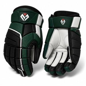 Guantes de Hockey sobre Hielo de Cuero de Alta Calidad, Más Vendidos, Ligeros, Antideslizantes, con Cierre de Gancho y Bucle, Color y Logotipo Personalizables - Product Image 4