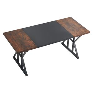 Escritorio Ejecutivo Grande de 70.9 x 31.5 Pulgadas, Moderno y Sencillo, de Madera, para Computadora Portátil, Estudio, Trabajo, Oficina en Casa y Hogar - Product Image 1