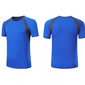เสื้อรัดรูปแขนสั้นผู้ชาย ผ้าแห้งเร็ว สำหรับออกกำลังกายและว่ายน้ำ - Product Image 3