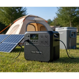 Wholesale OEM Manufacturer 2000Wh <b>Portable</b> Power Station with 2600W Ultra-Fast Charging LFP LiFePO4 Battery Solar <b>Generator</b> - Product Image 2