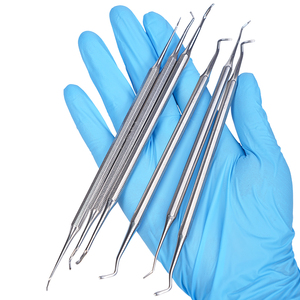 Excavador Dental de Doble Punta de Acero Inoxidable, Cuchara Excavadora para Restauración de Cavidades, Removedor de Caries y Dentina, Instrumento Dental - Product Image 3