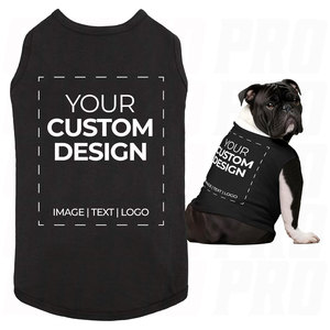 Vêtements pour chiens personnalisés, design de t-shirt pour chien sur mesure avec logo, texte ou impression photo, t-shirt pour chien de qualité supérieure pour animaux de compagnie élégants - Product Image 1